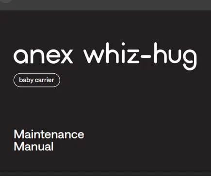 Maintenance Manual Anex Whiz-Hug