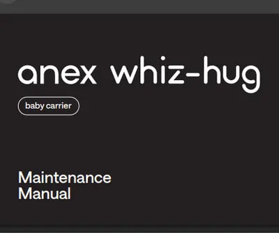 Maintenance Manual Anex Whiz-Hug