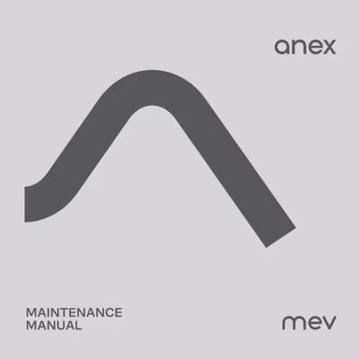 Maintenance manual Anex® Mev