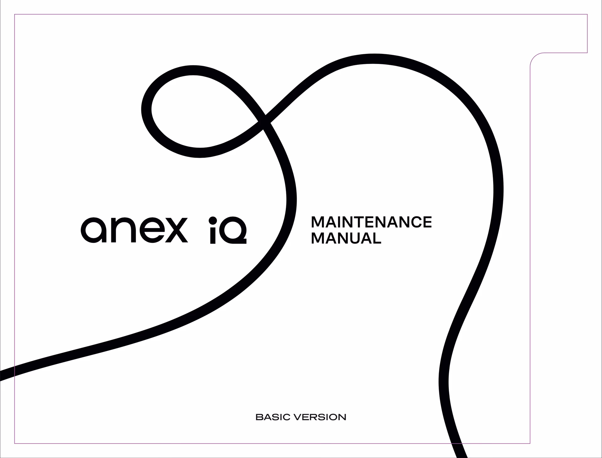 Maintenance manual Anex® IQ Basic NT