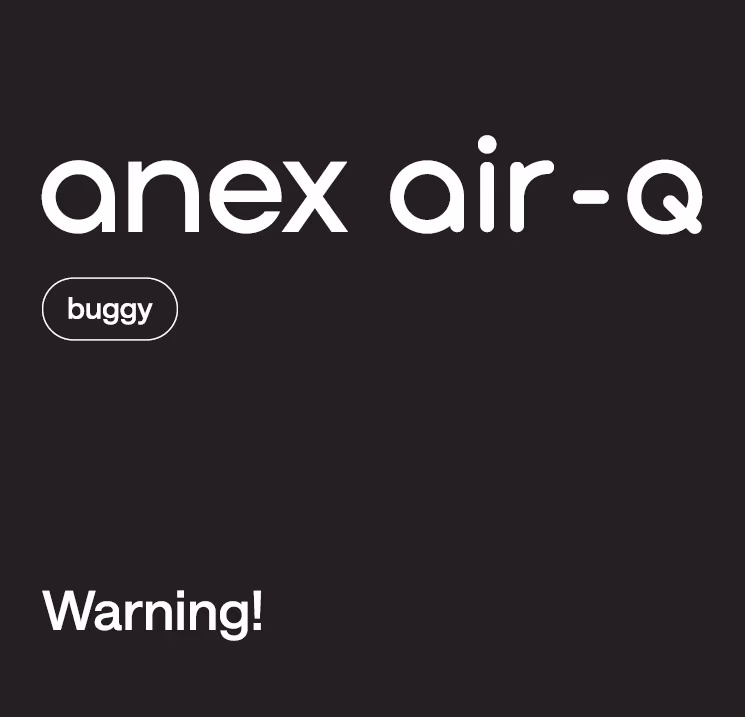 Warning Anex Buggy Air-Q