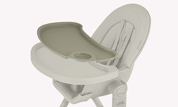 High chair tray insert