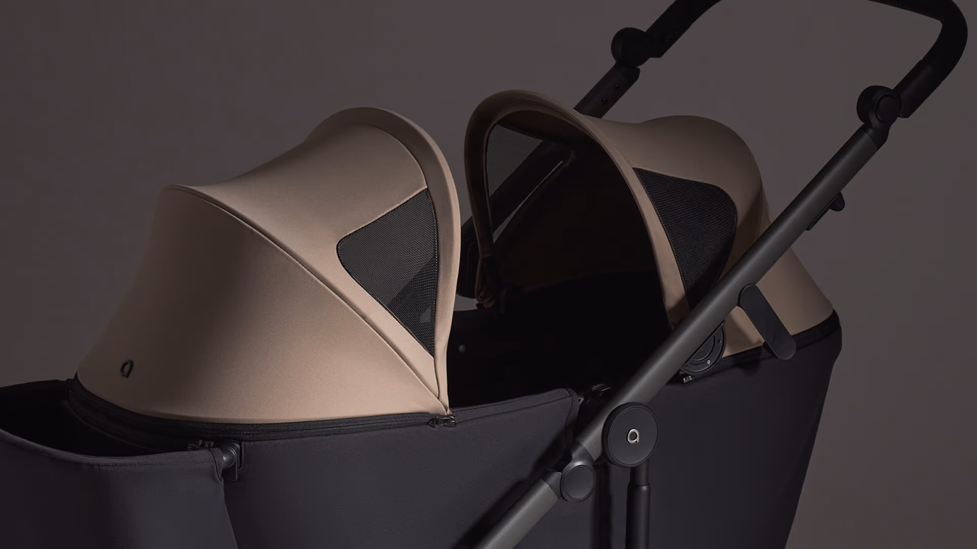 Two removable canopies