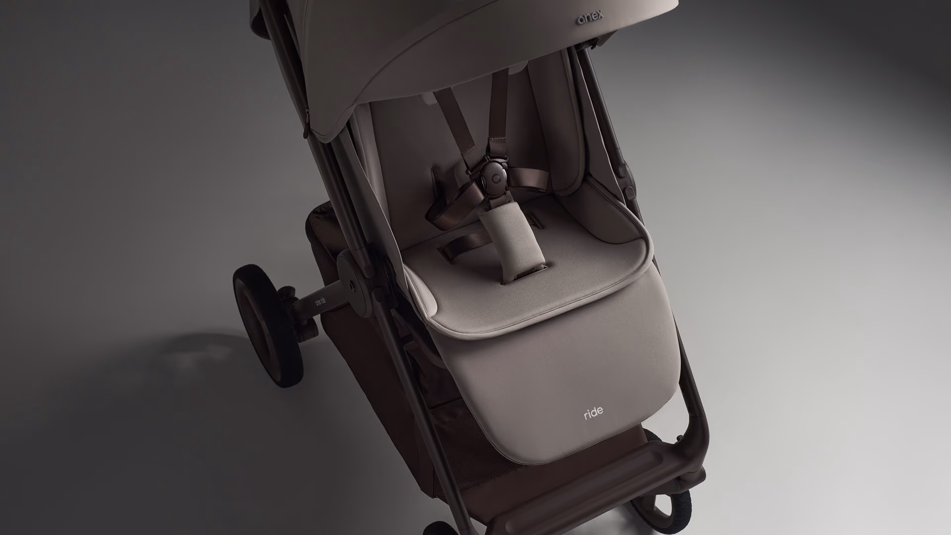 Large, comfortable seat and backrest