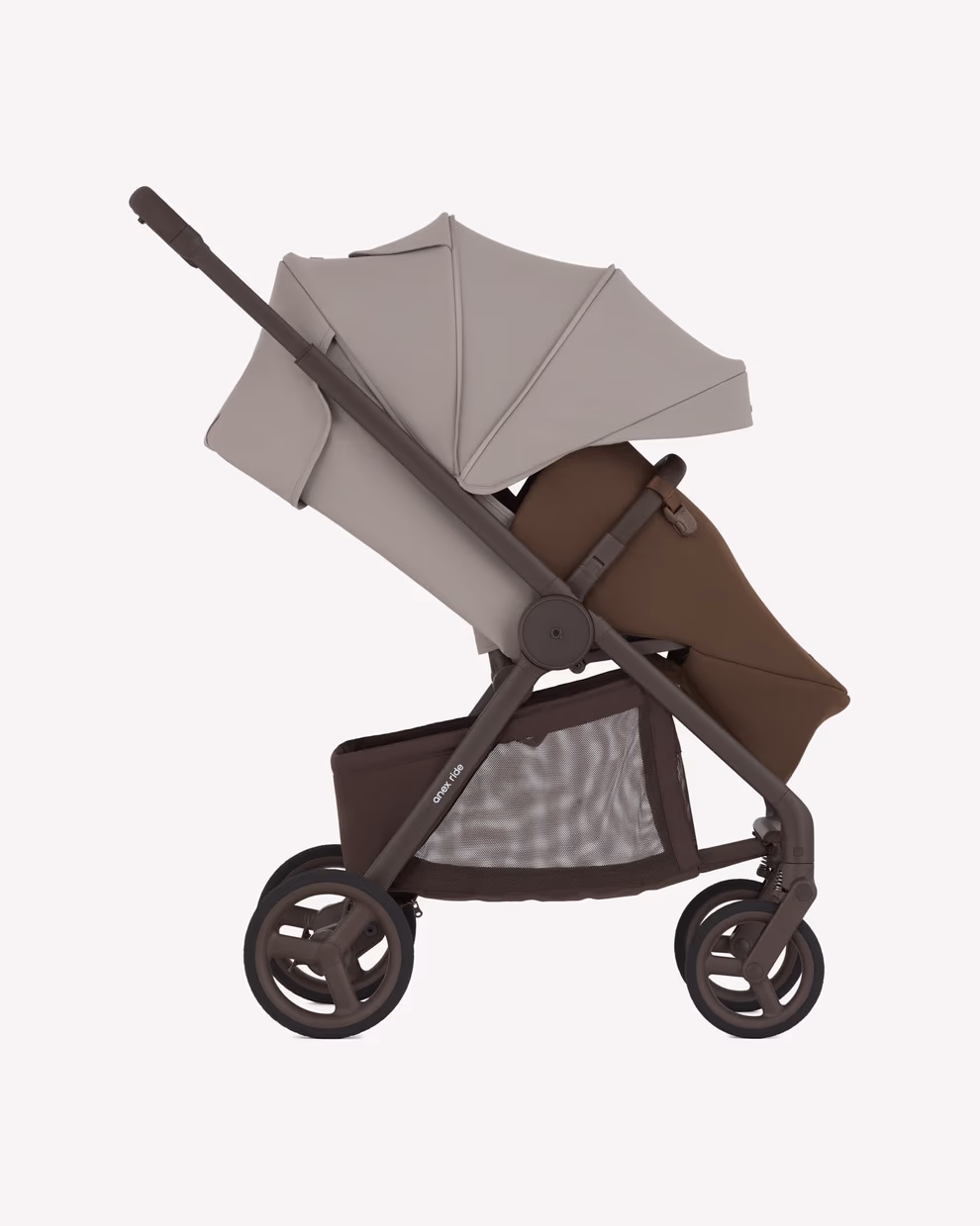 Ride foot cover — Brown