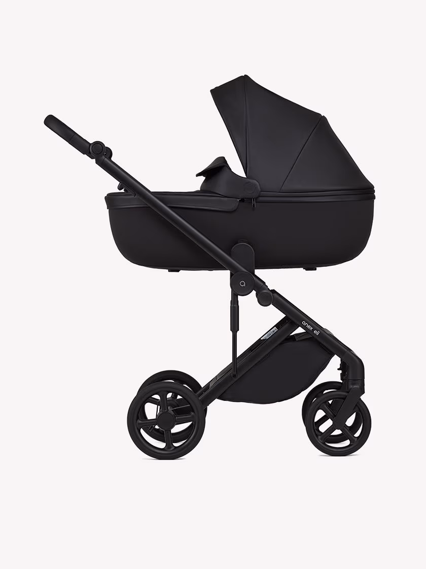 Black stroller carriage